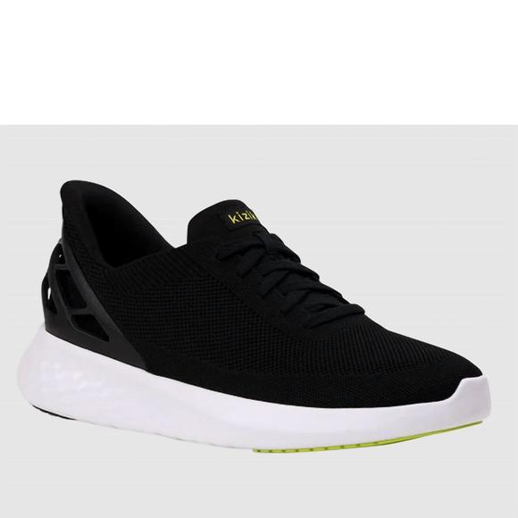 NEW KIZIK women's athens shoes in black - Picture 1 of 3